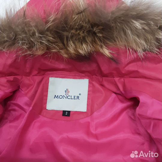 Костюм комбинезон пуховый Moncler, р.92