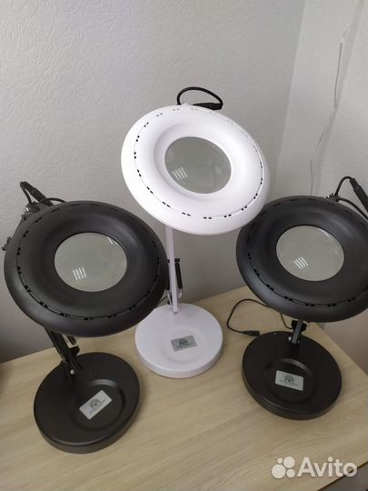 Лампы лупы настольные