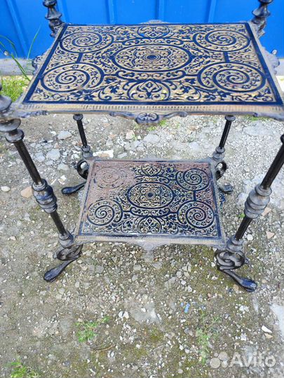 Этажерка ажурная, металл