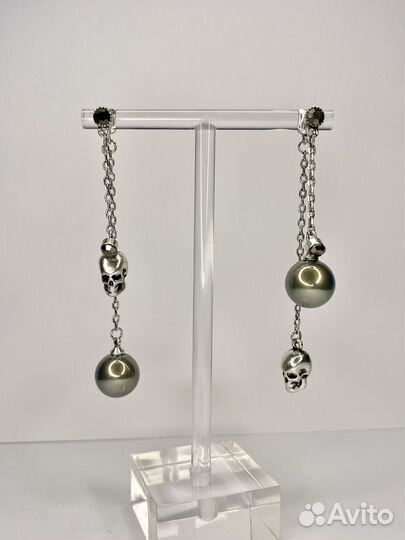 Серьги Alexander McQueen