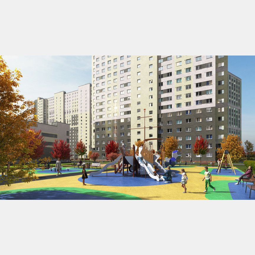 1-к. квартира, 35,3 м², 17/20 эт.