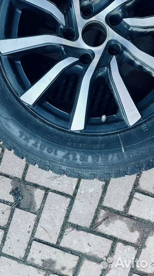 Колеса в сборе r17 зимние bmw