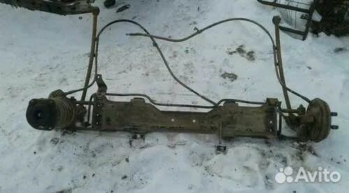 Балка задняя kia spectra