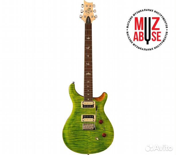 PRS SE Custom 24-08 Electric Guitar Eriza Verde