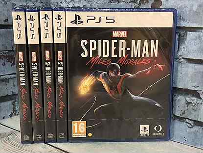 Spider Man Miles Morales PS5 диск