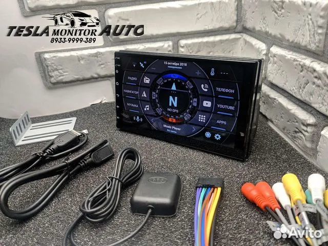 Универсальная магнитола 7 дюймов 2дин android 10