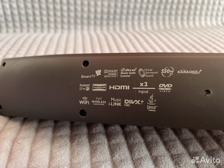 Саунд бар philips htb5151k/51/blueray/dvd/smart tv