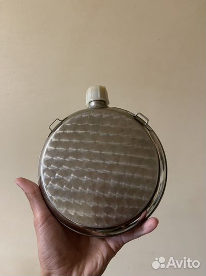 Фляга фляжка 0,5 СССР нержавеющая сталь