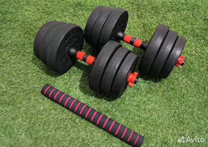 Гантели разборные и штанга 20кг