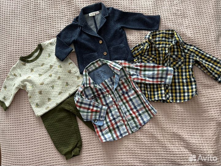 Пакет вещей на мальчика 74-80