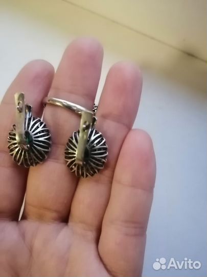 Серебряный комплект