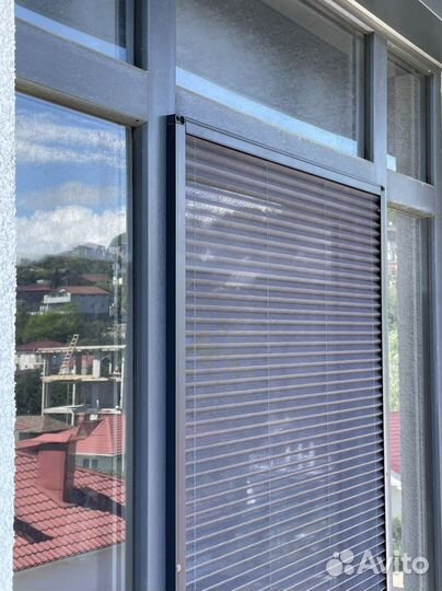 Москитная сетка плиссе гармошка