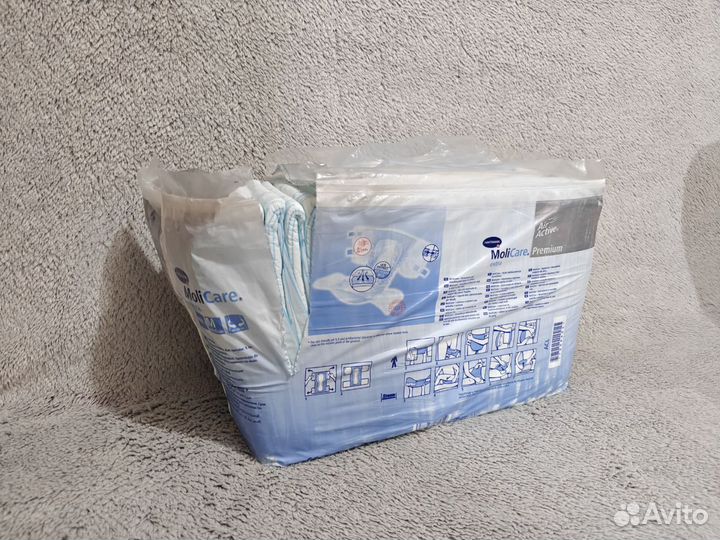 Подгузники MoliCare для взрослых размер M 30шт