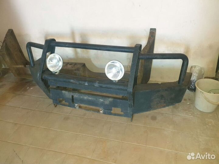 Бампер силовой передний кдт УАЗ патриот