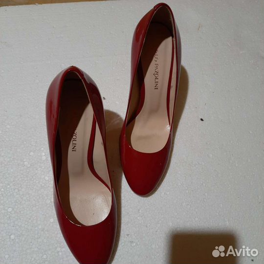 Туфли кожаные