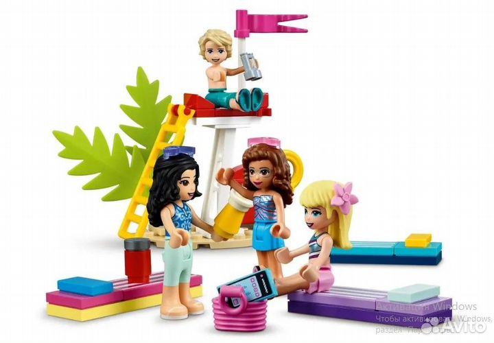 Конструктор Френдс Летний аквапарк 1013 дет