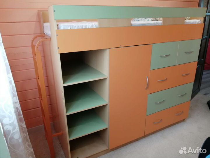 Кровать-чердак