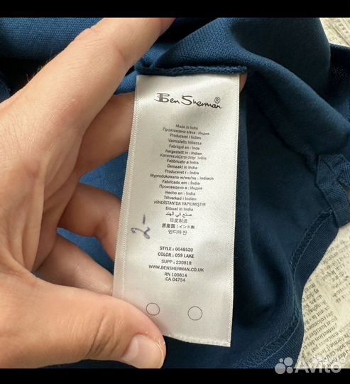 Polo мужское ben sherman