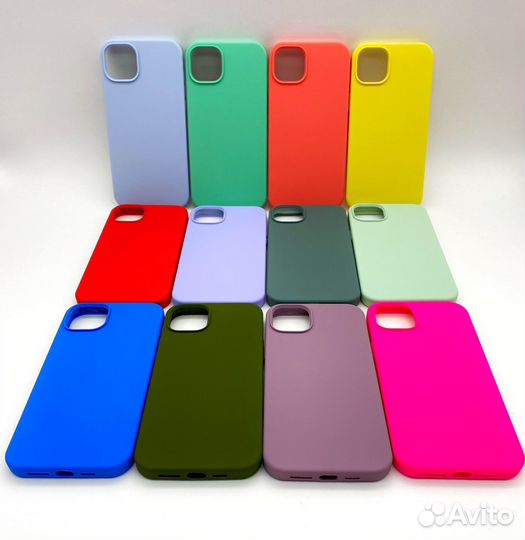 Чехлы Silicone Case (No Logo) iPhone 14 все модели