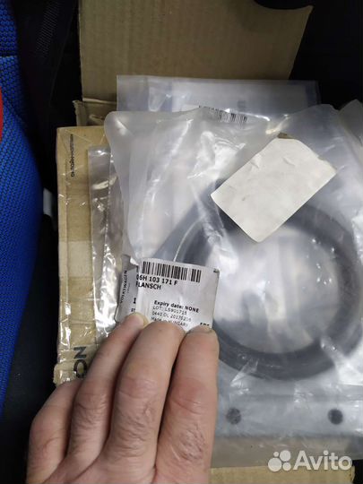 Сальник коленвала задний Vag