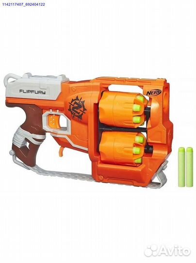 Бластер Nerf: играй с мягкими снарядами