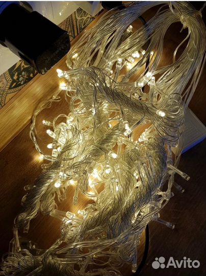 Гирлянда штора