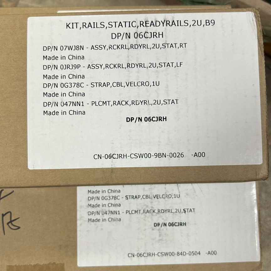 [MD3200I] Рельсы Dell 2u 6cjrh Powervault Статические