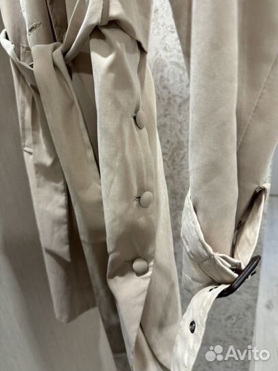 Тренч бежевый