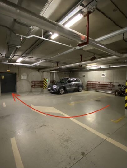 Машиноместо, 13 м²