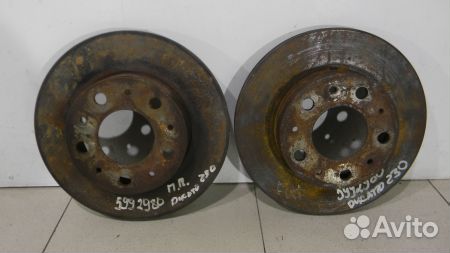 Диск тормозной Фиат Ducato 230