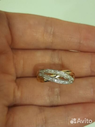 Золотые кольца с бриллиантами