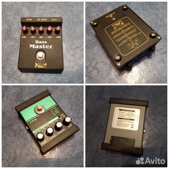 Педали эффектов для электро- и бас- гитары