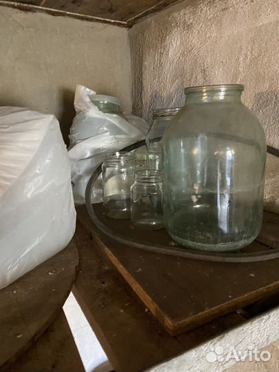 Банки стеклянные разные