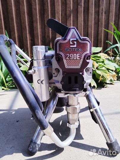 Безвоздушный окрасочный аппарат в аренду