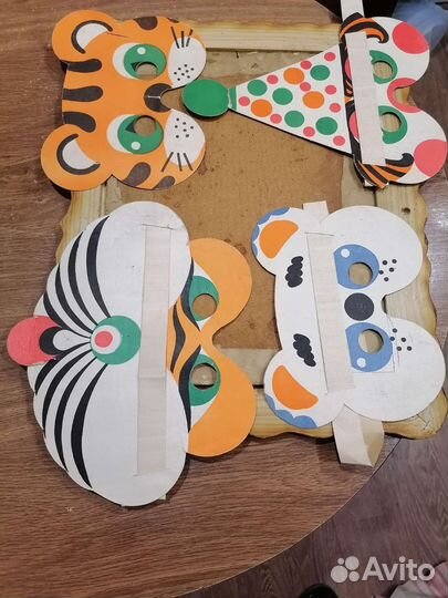 Новогодние маски СССР