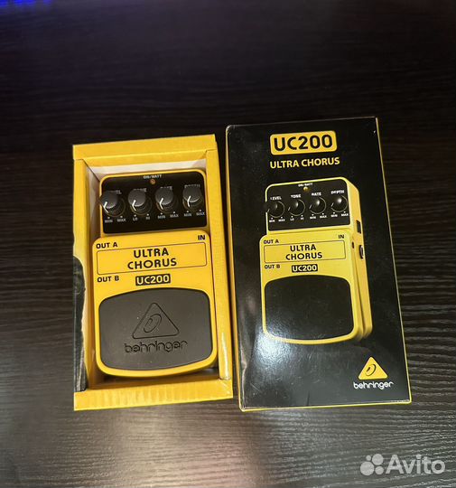 Гитарные педали Behringer: UC200, FX600