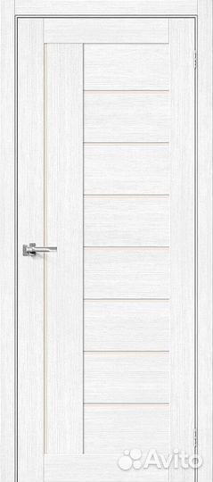 Дверь межкомнатная белая Браво-29