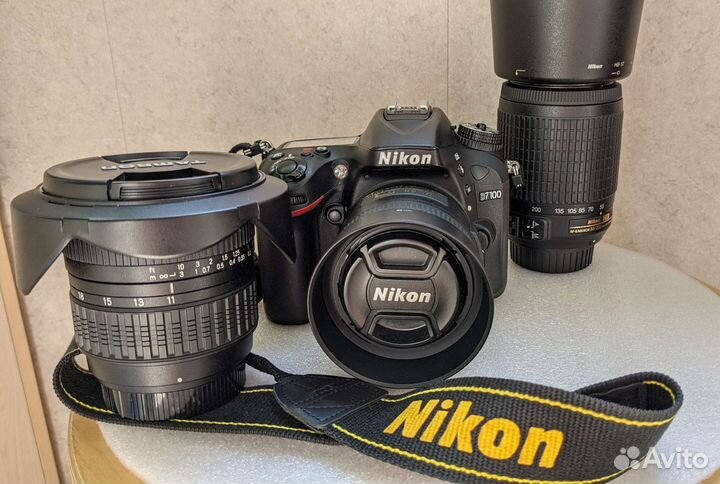 Зеркальный фотоаппарат Nikon D7100 + комплект