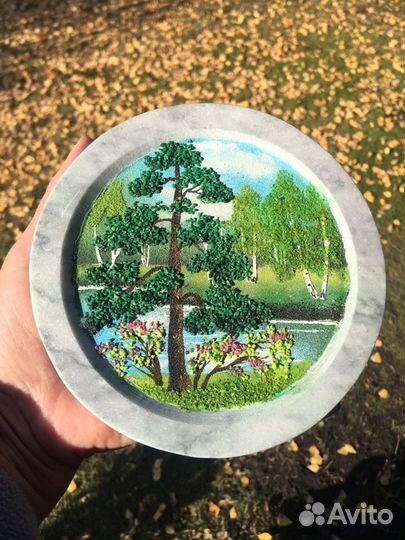 Картина из натурального камня