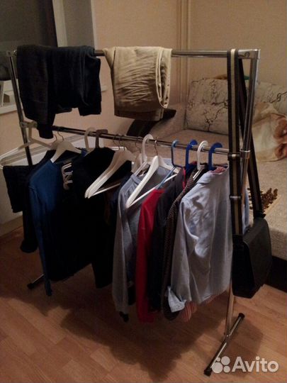 Вешалка напольная для одежды новая модель 1005