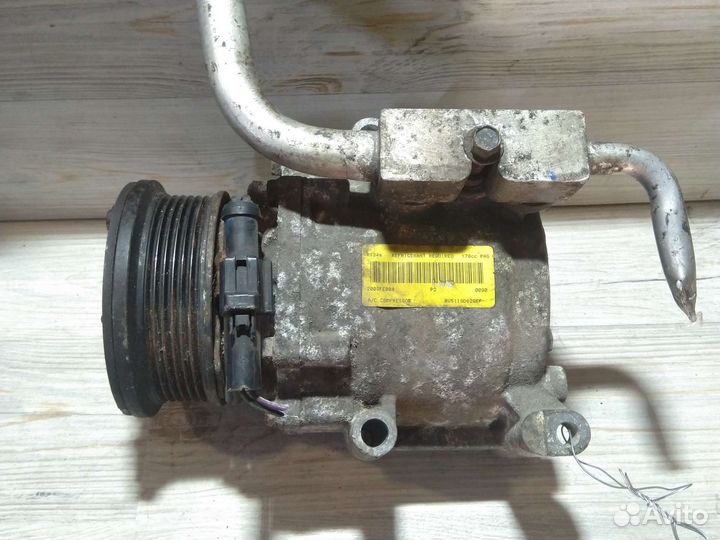 Компрессор кондиционера ford fiesta 6
