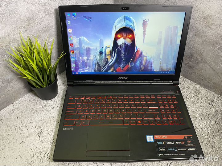 Игровой ноутбук MSI i5/GTX 1060/Full HD/SSD