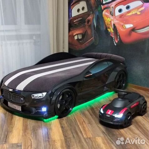 Кровать машина bmw neo