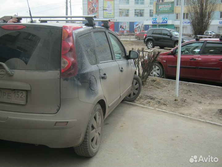 Багажник на крышу поперечины Nissan Note 2005-13