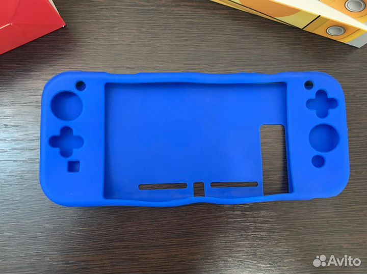 Силиконовый чехол для Nintendo Switch Синий
