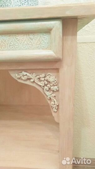 Тумба прикроватная массив бу