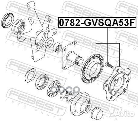 Ступица 0782-gvsqa53F 0782-gvsqa53F Febest