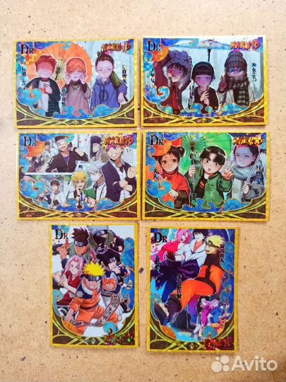 Карточки по Наруто