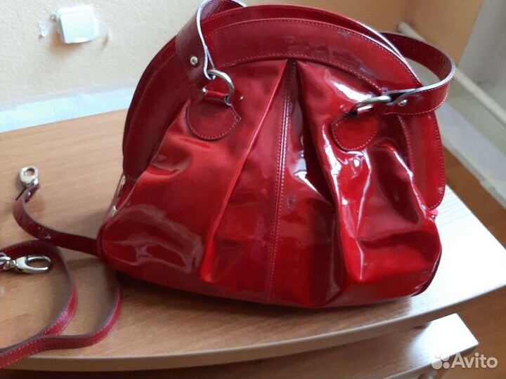 Сумка женская натуральная кожа италия