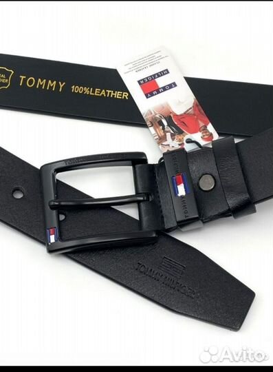 Мужской кожаный ремень Lacoste